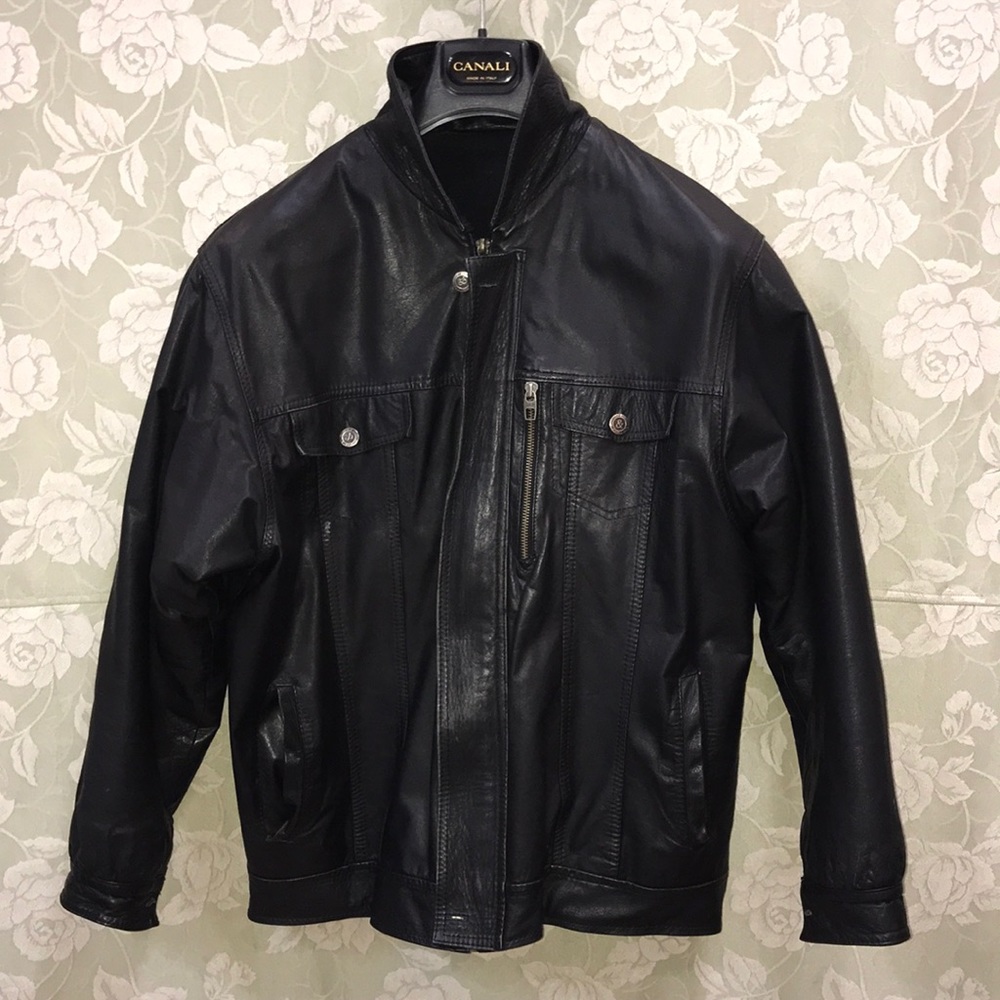Leather jacket 100%